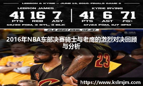 2016年NBA东部决赛骑士与老鹰的激烈对决回顾与分析